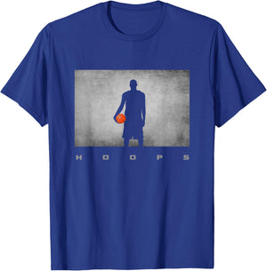 Basketball Apparel for Basketball Players - Adult Basketball - Black - Small - Short Sleeve - - Classic Fit - Modern Classic - Sports - Basketball T-Shirt - T-Shirt | Royal