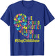 Child abuse awareness Child abuse prevention T-Shirt - T-Shirt | Royal