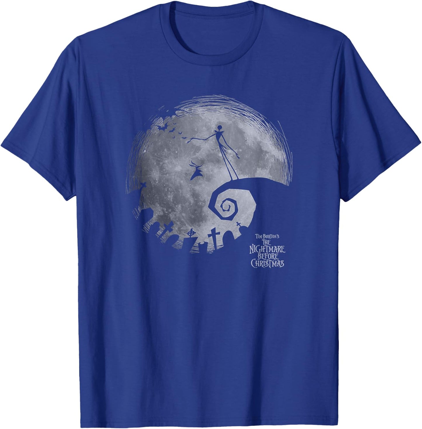 Disney The Nightmare Before Christmas Jack Big Moon T-Shirt - T-Shirt | Royal