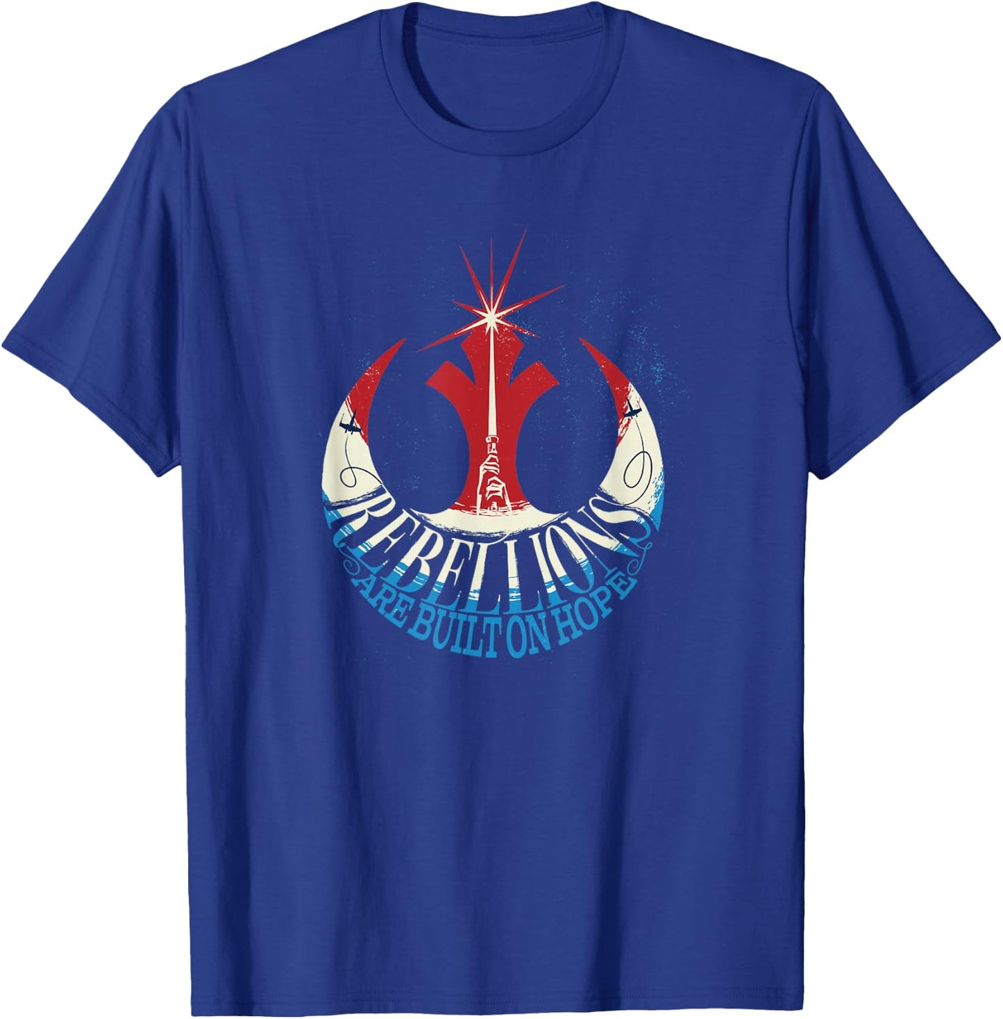 Star Wars Rebellions Are Built On Hope Rebels Americana T-Shirt - T-Shirt | Royal