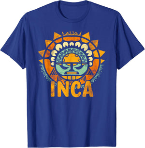 Inca Mythology Pattern Art Peru Peruvian South America T-Shirt - T-Shirt | Royal