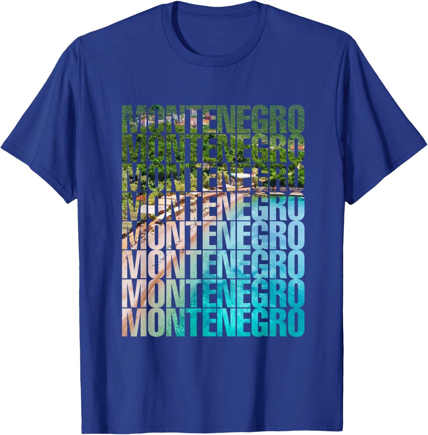 Travel to Kotor Funny Balkan Montenegro T-Shirt - T-Shirt | Royal