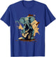 Rock & Roll Elephant playing a guitar T-Shirt - T-Shirt | Royal