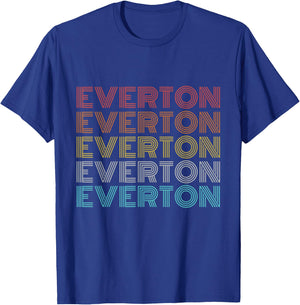 Retro Vintage Everton T-Shirt - T-Shirt | Royal