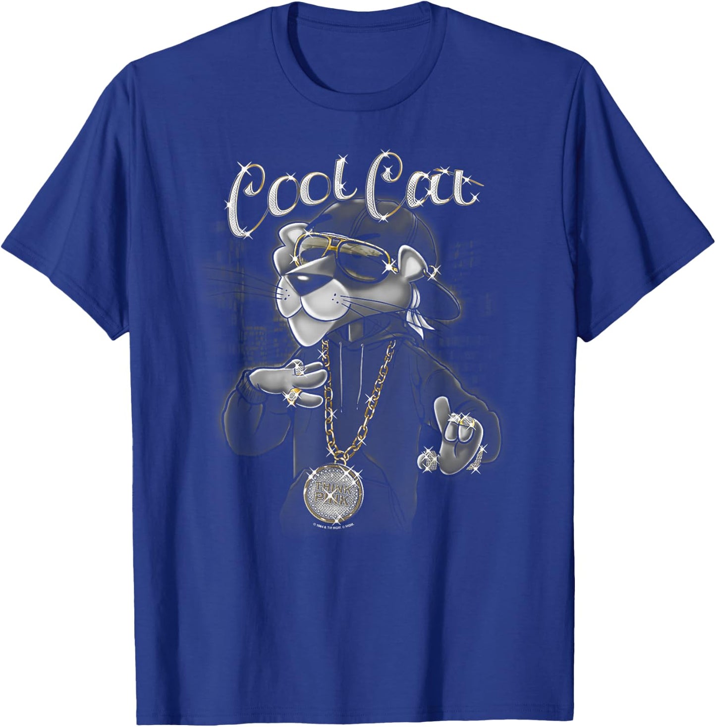 Pink Panther Cool Cat T-Shirt - T-Shirt | Royal