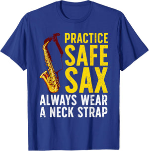 Funny Saxophone Women Saxophone Player Saxophonist T-Shirt - T-Shirt | Royal