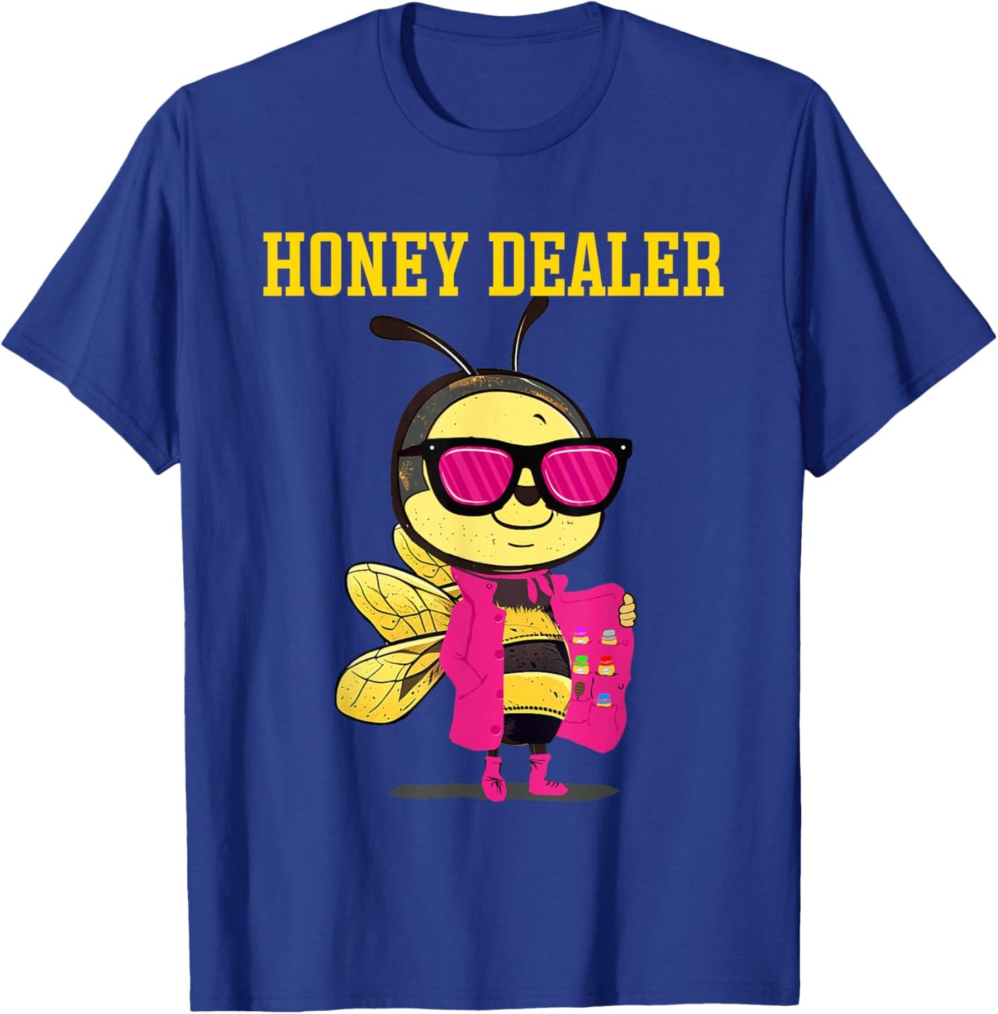 Honey Dealer For Beekeepers Bee Funny T-Shirt - T-Shirt | Royal