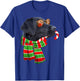 Black Lab Labrador Dog Owners Christmas Xmas Holiday Party T-Shirt - T-Shirt | Royal
