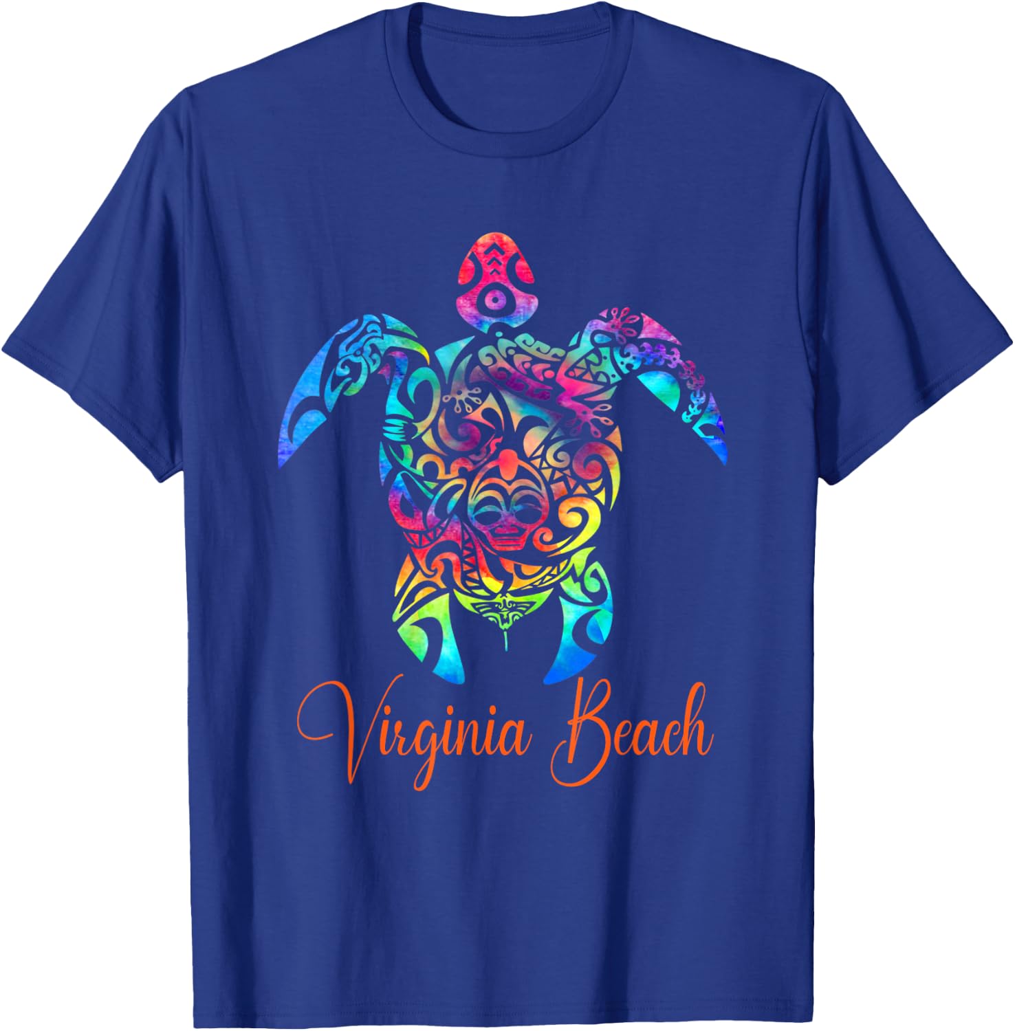 Virginia Beach Sea Turtle Family Vacation Summer 2026 T-Shirt - T-Shirt | Royal