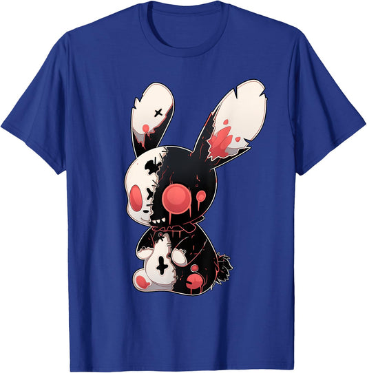 Goth Bunny Kawaii Rabbit Cute E-Girl Gothic Outfit Grunge T-Shirt - T-Shirt | Royal