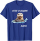 Otter-ly Amazing Alaska: Adorable Otter Graphic Souvenir T-Shirt - T-Shirt | Royal