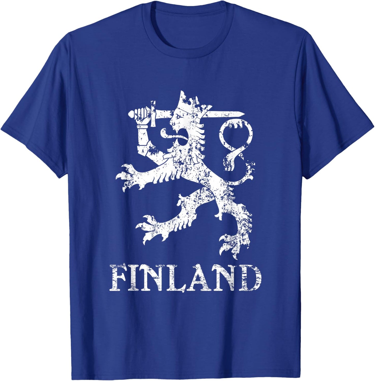 Finland Lion Symbol Finnish Pride T-Shirt - T-Shirt | Royal