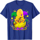 Softball Ball With Jester Hat Mardi Gras Fat Tuesday Parade T-Shirt - T-Shirt | Royal