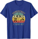 Funny Pi Equals Pie, Coincidence I think Not Vintage Pi Day T-Shirt - T-Shirt | Royal