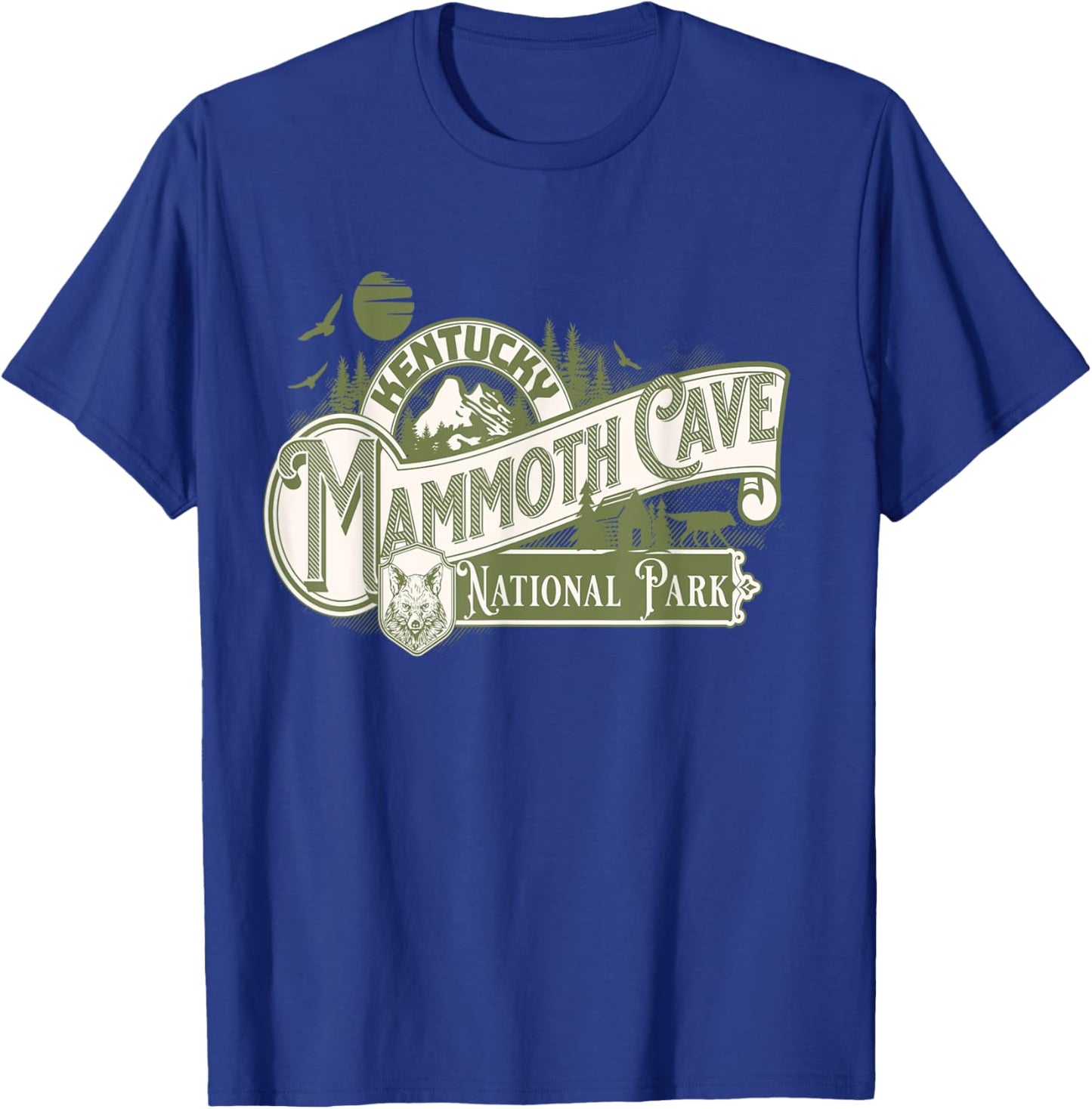 Mammoth Cave National Park Scenic Trail Explorer Hiking T-Shirt - T-Shirt | Royal