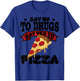 Red Ribbon Week Say No To Drugs Say Yes To Pizza T-Shirt - T-Shirt | Royal