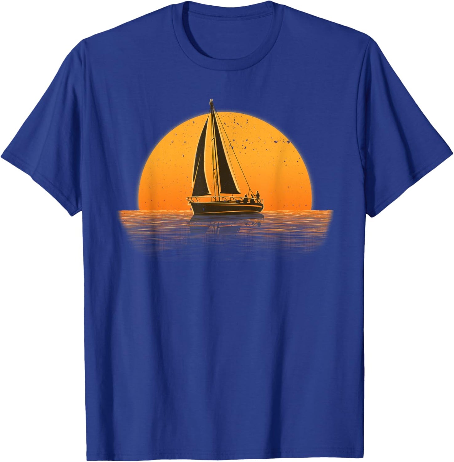 Cute Sailing Design Women Sailboat Sail Sailing Ship T-Shirt - T-Shirt | Royal