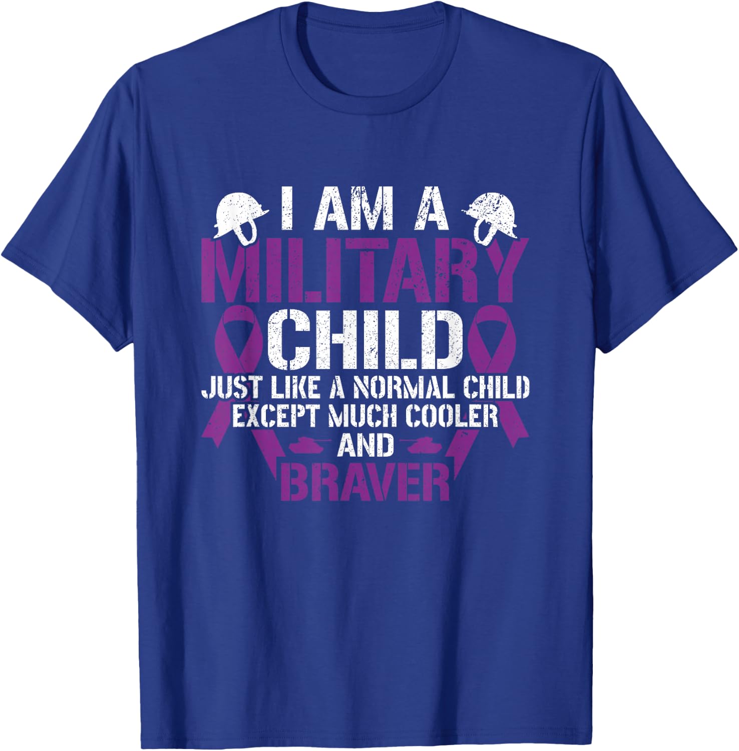 Military Child Definition Military Children Military Child Month T-Shirt - T-Shirt | Royal