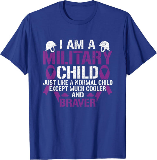 Military Child Definition Military Children Military Child Month T-Shirt - T-Shirt | Royal