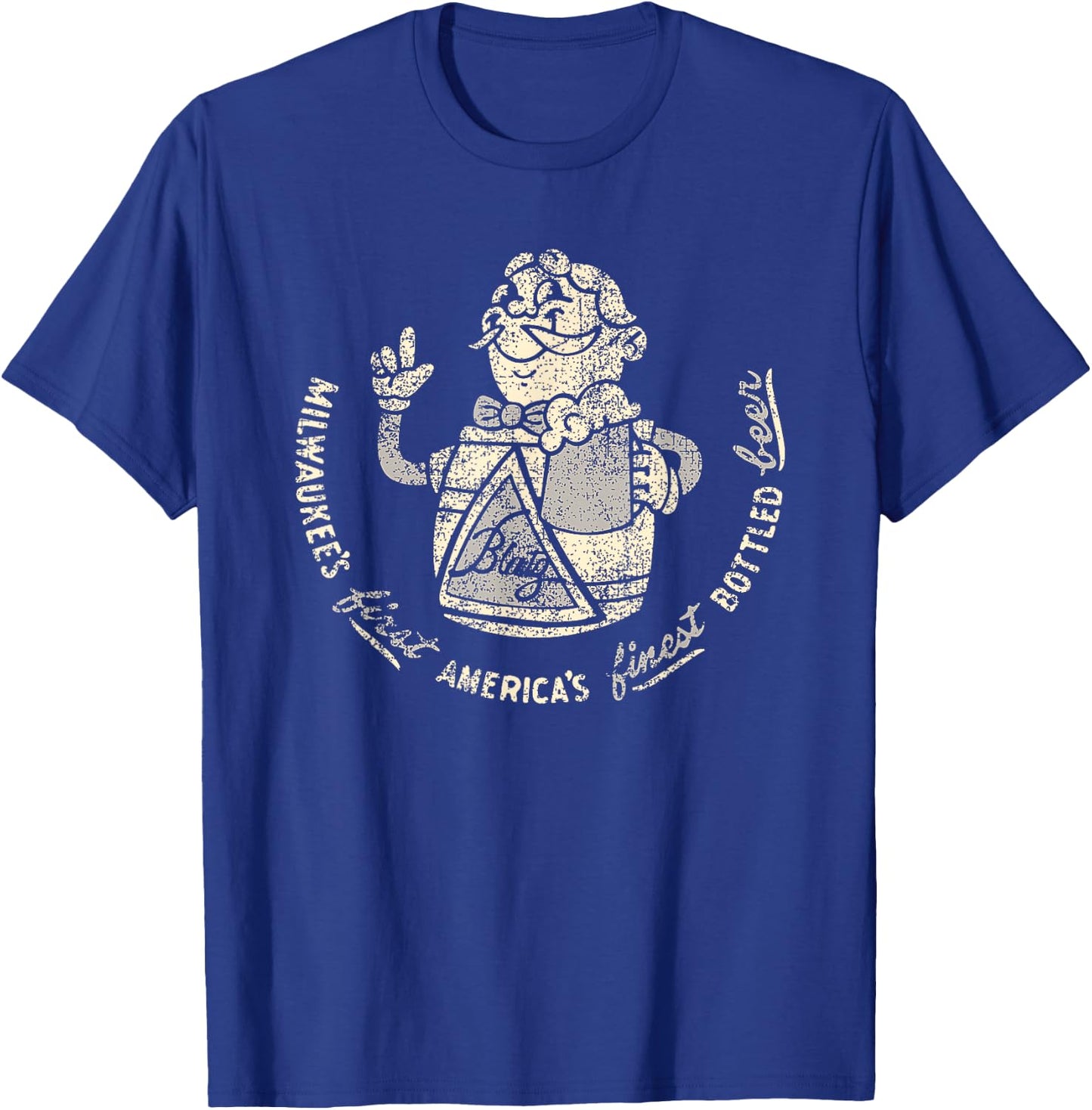 Blatz Beer Vintage Style - Pale America's Finest T-Shirt - T-Shirt | Royal