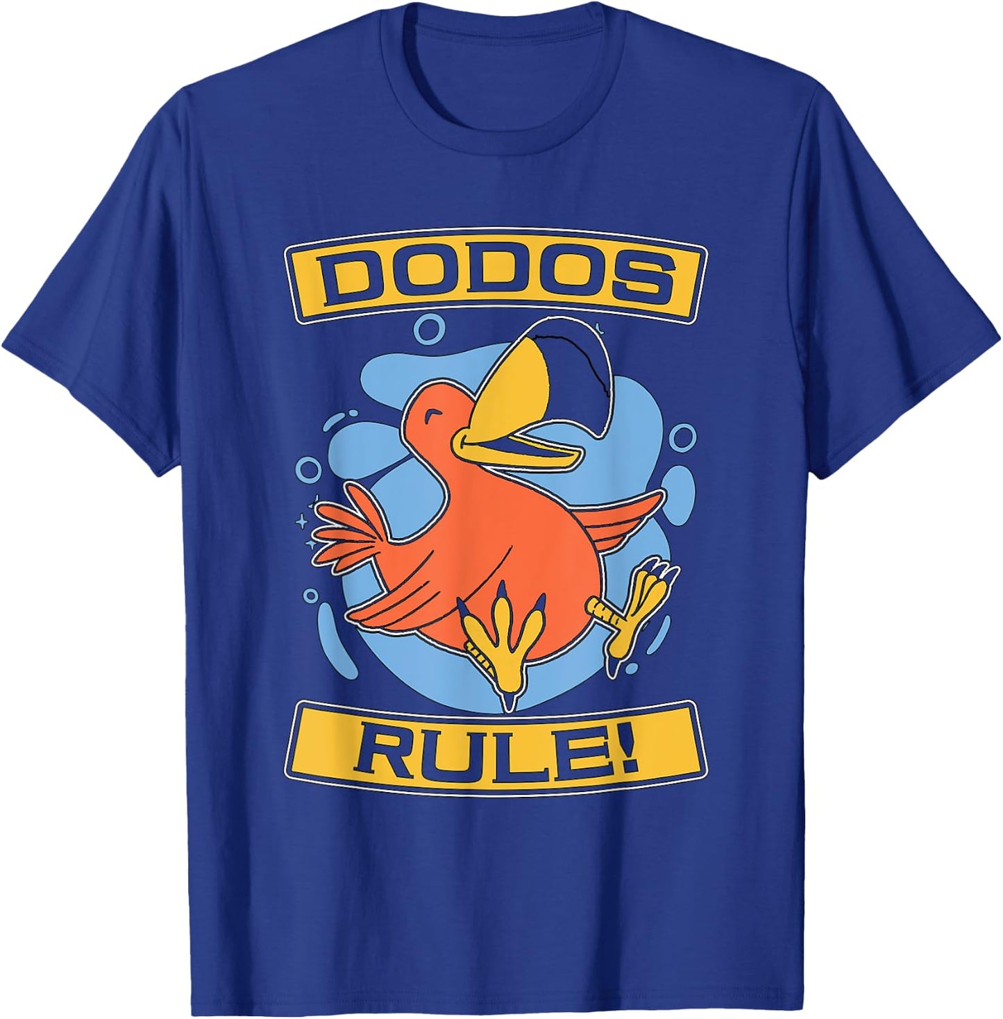 Dodos Rule Flightless Extinct Bird Ornithologist Dodo Bird T-Shirt - T-Shirt | Royal