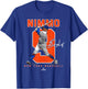 Number and Portrait Brandon Nimmo New York MLBPA T-Shirt - T-Shirt | Royal