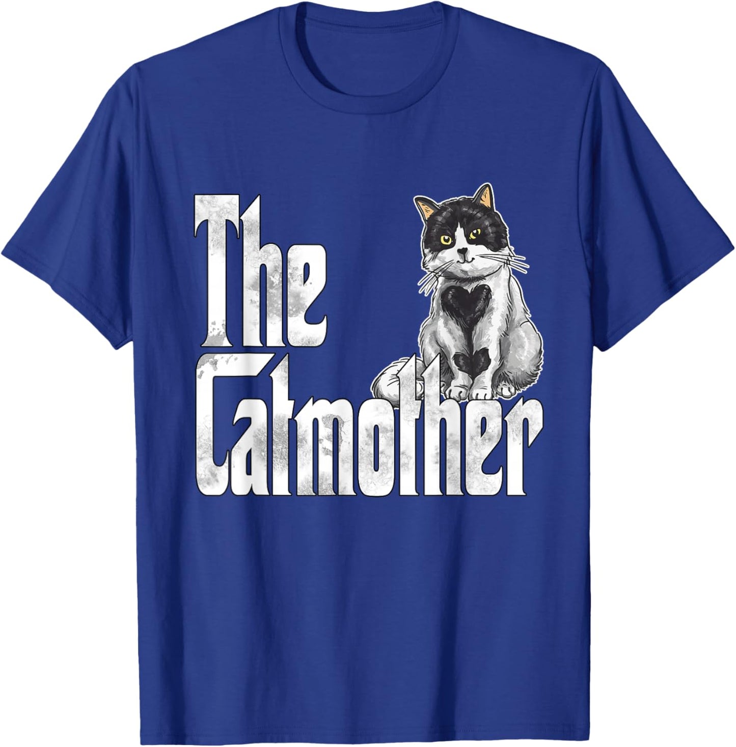 Cat Mom The Catmother Crazy Cat Mother Kitty Mommy T-Shirt - T-Shirt | Royal
