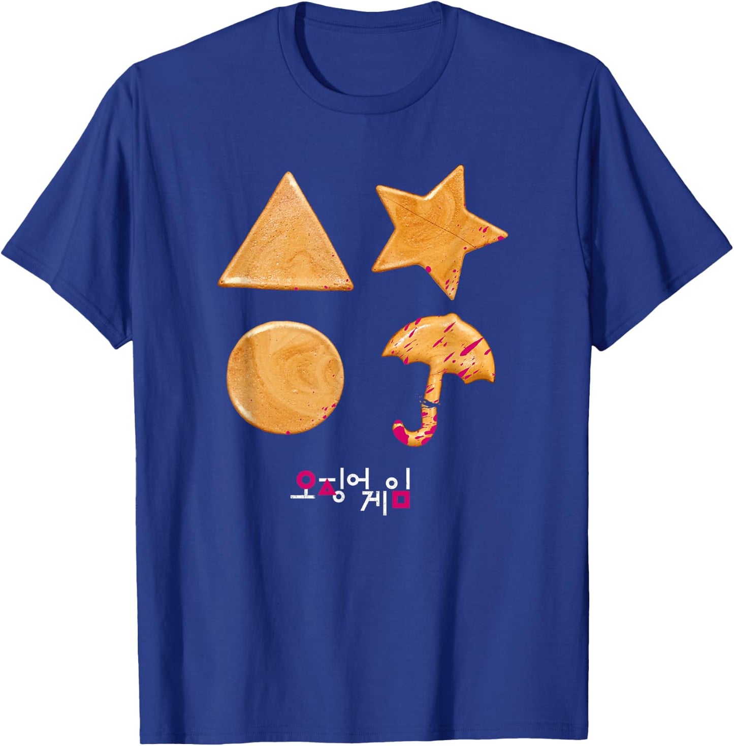 Squid Game Sugar Honey Combs Blood Cookies T-Shirt - T-Shirt | Royal