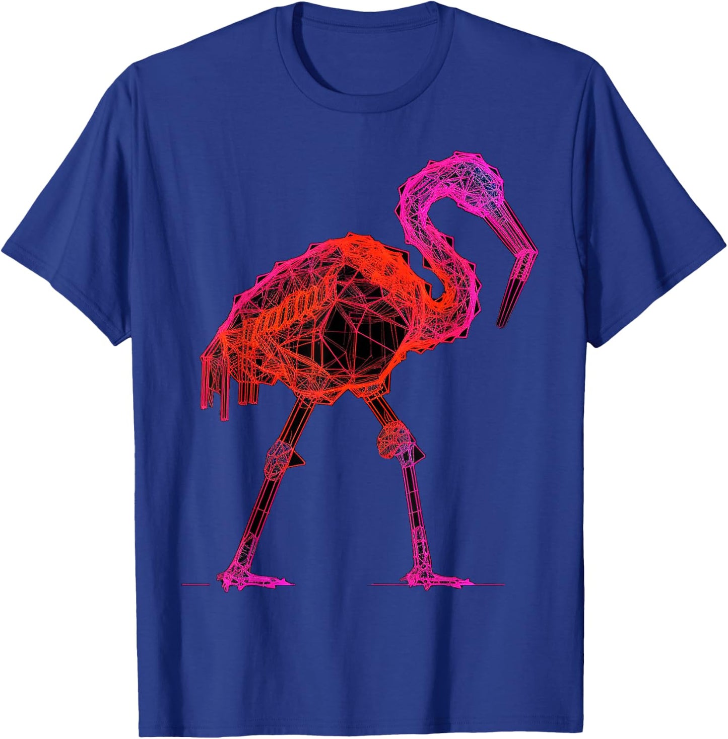 Flamingo Art - Bird Animal Artwork Flamingo T-Shirt - T-Shirt | Royal