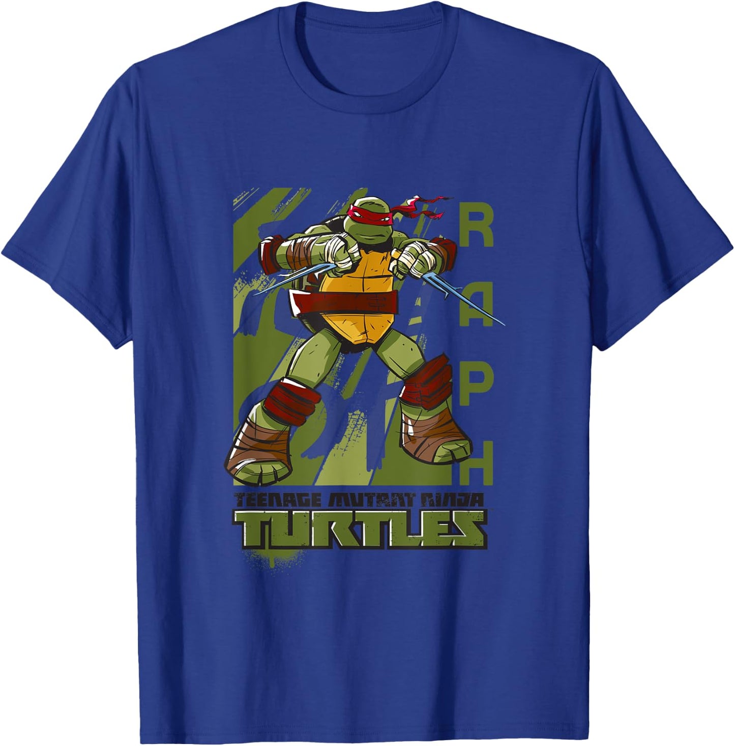 Mademark x Teenage Mutant Ninja Turtles - Teenage Mutant Ninja Turtles - Original TMNT New Raphael T-Shirt - T-Shirt | Royal