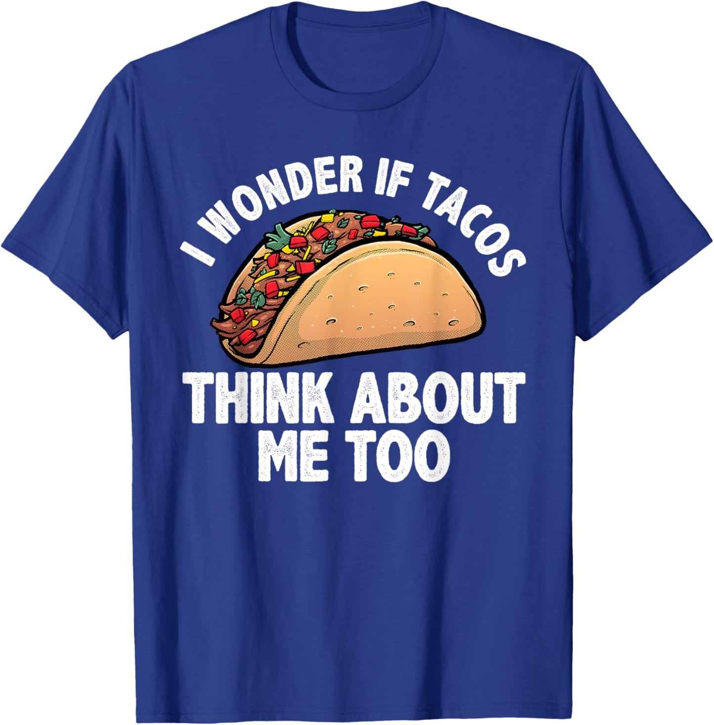 Cool Taco Art Women Tacos Mexican Food Fiesta Humor T-Shirt - T-Shirt | Royal