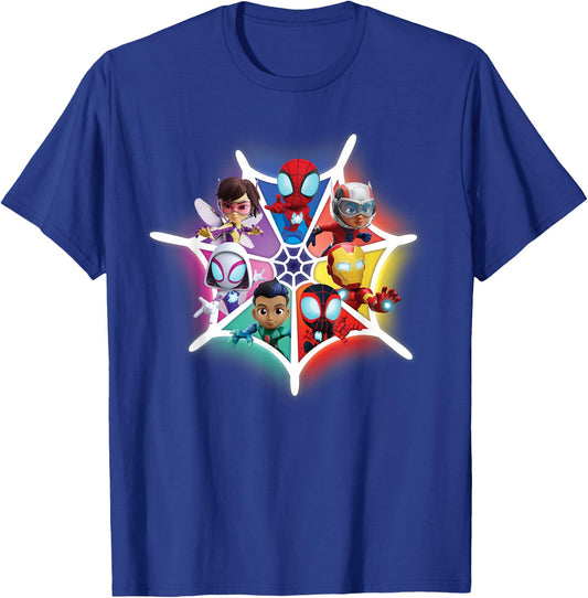 Marvel Spidey and His Amazing Friends Avengers Team-Up T-Shirt - T-Shirt | Royal