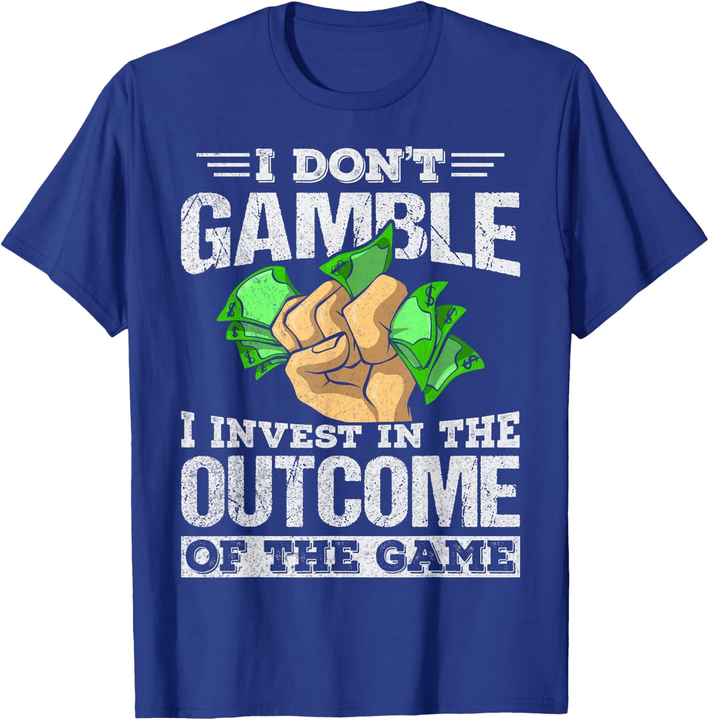 Gambling Sport Betting Design for a Sports Betting gambler T-Shirt - T-Shirt | Royal