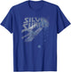 Marvel Fantastic Four Silver Surfer Speed Retro Vintage Logo T-Shirt - T-Shirt | Royal