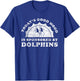Funny Cute Retro Vintage Dolphins or Dolphin T-Shirt - T-Shirt | Royal