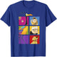 Disney Pixar Up Characters Color Box Up T-Shirt - T-Shirt | Royal