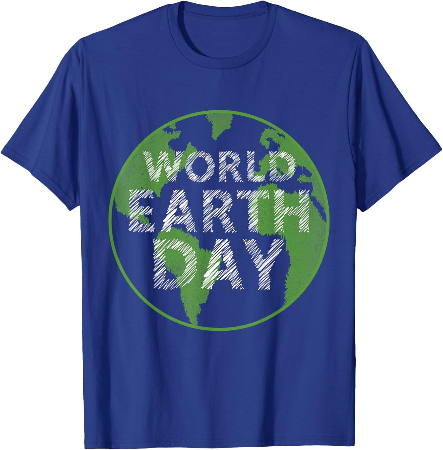 World Earth Day T-Shirt - T-Shirt | Royal