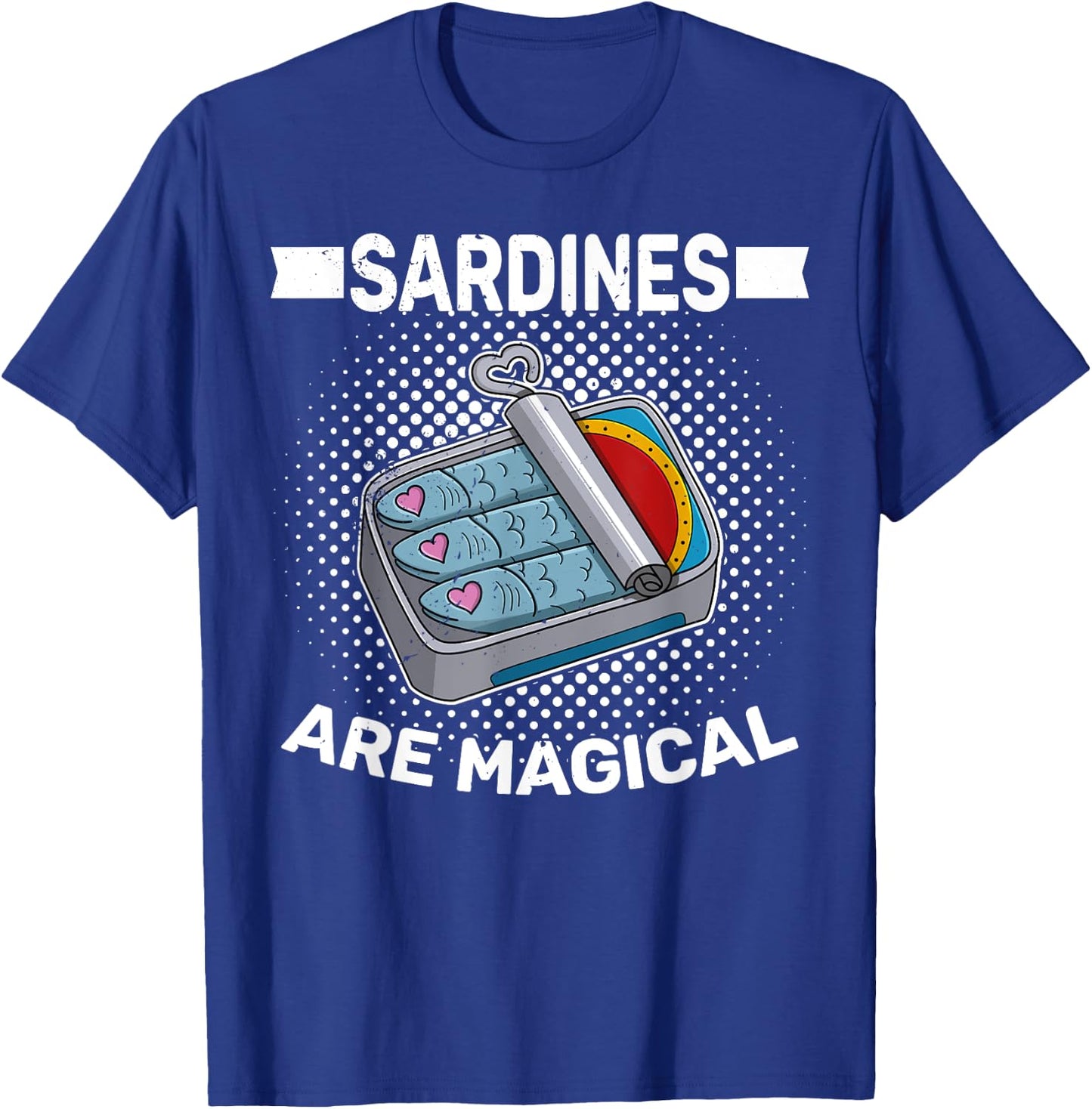 Sardine Anchy, Fish Food Can Fish Kitchen Ocean T-Shirt - T-Shirt | Royal