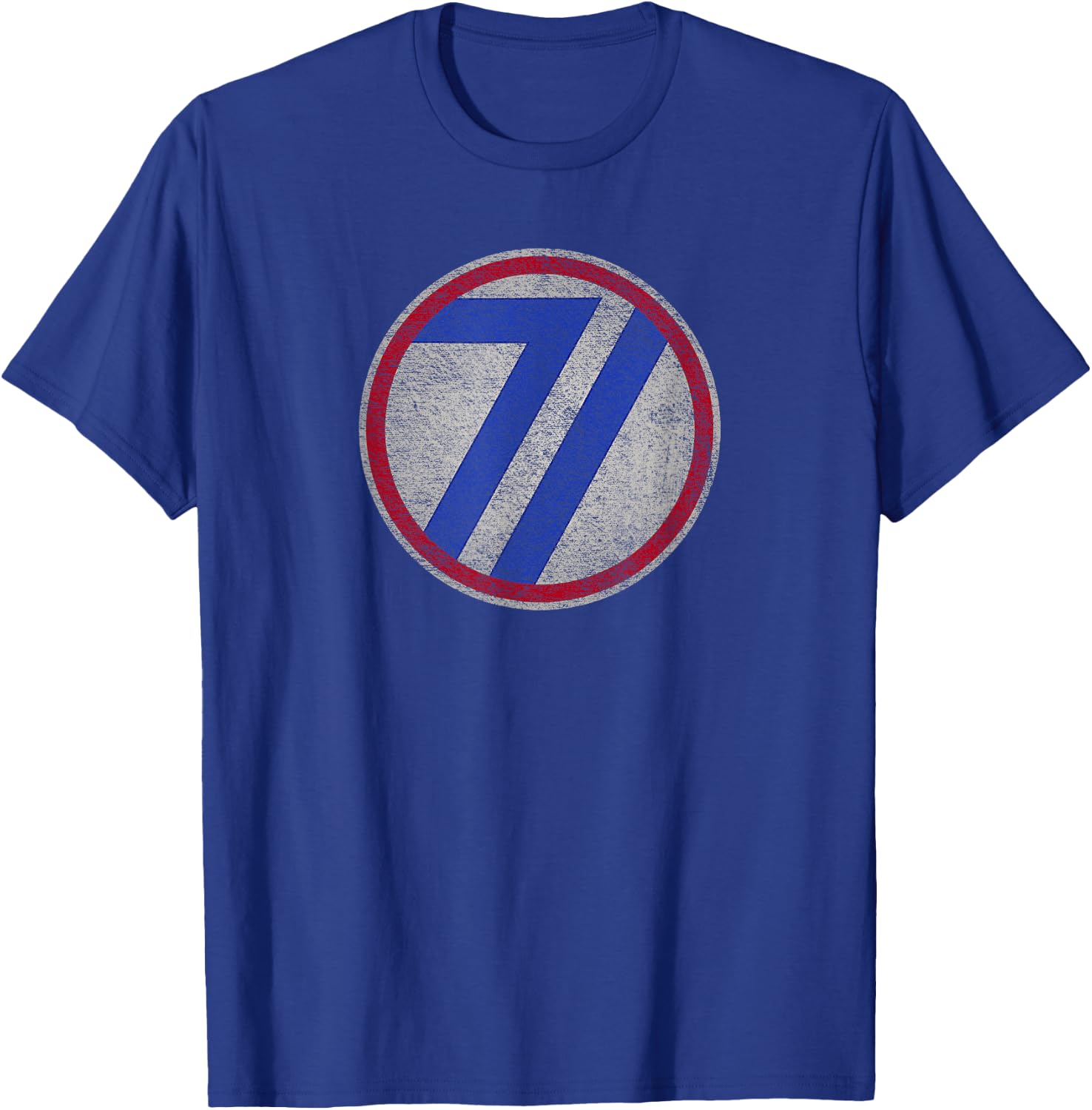 71st Infantry Division Army T-Shirt - T-Shirt | Royal