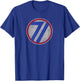 71st Infantry Division Army T-Shirt - T-Shirt | Royal