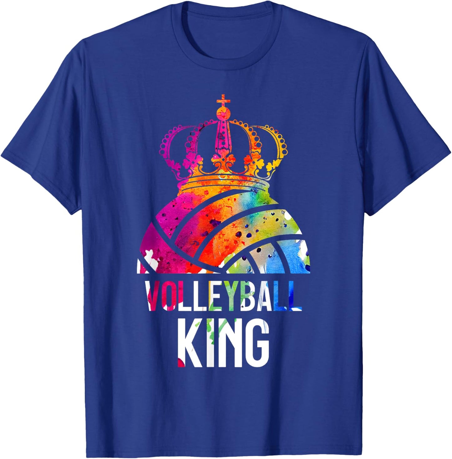 Volleyball King T-Shirt - T-Shirt | Royal