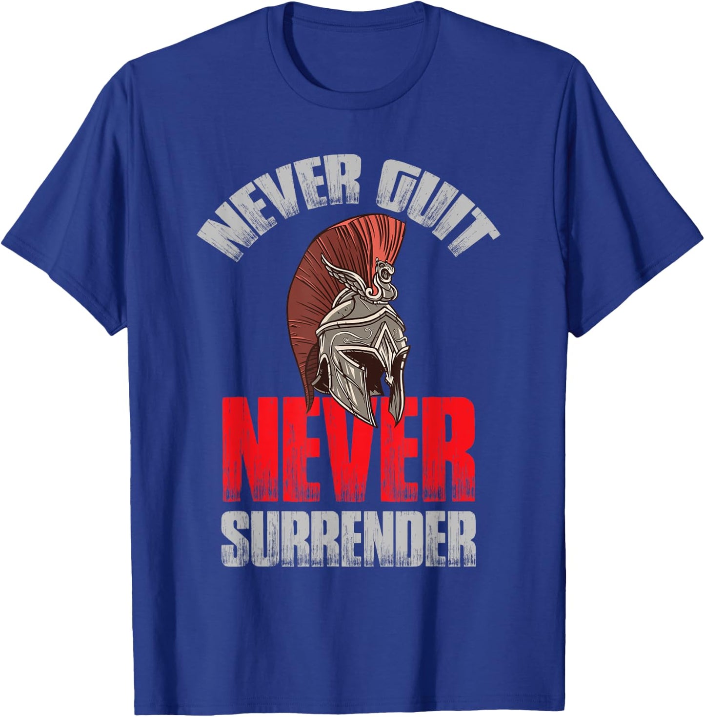 Spartan Helmet Ancient Greece Warrior Gladiator T-Shirt - T-Shirt | Royal