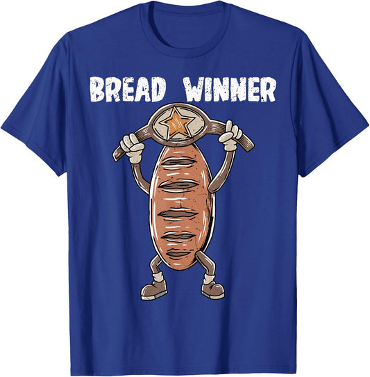 Baker Bread Winner Bread Baking T-Shirt - T-Shirt | Royal