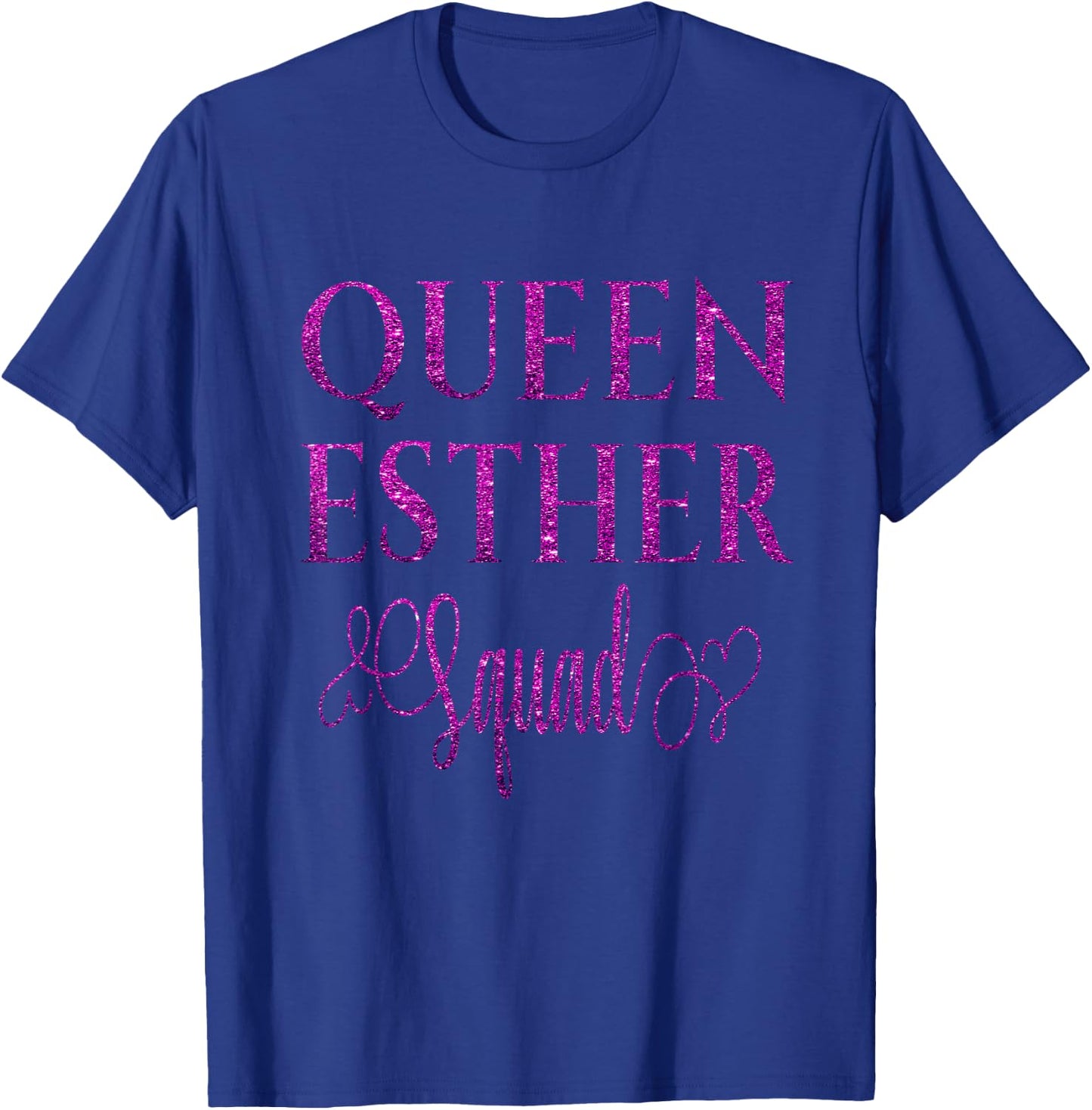 Purple Queen Esther Squad - Bible Character Purim Costume T-Shirt - T-Shirt | Royal