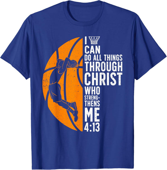 Cool Basketball Women Sport Game Basketball Player T-Shirt - T-Shirt | Royal
