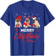 Pug Ugly Christmas Sweater Men Kids Dog Lover T-Shirt - T-Shirt | Royal