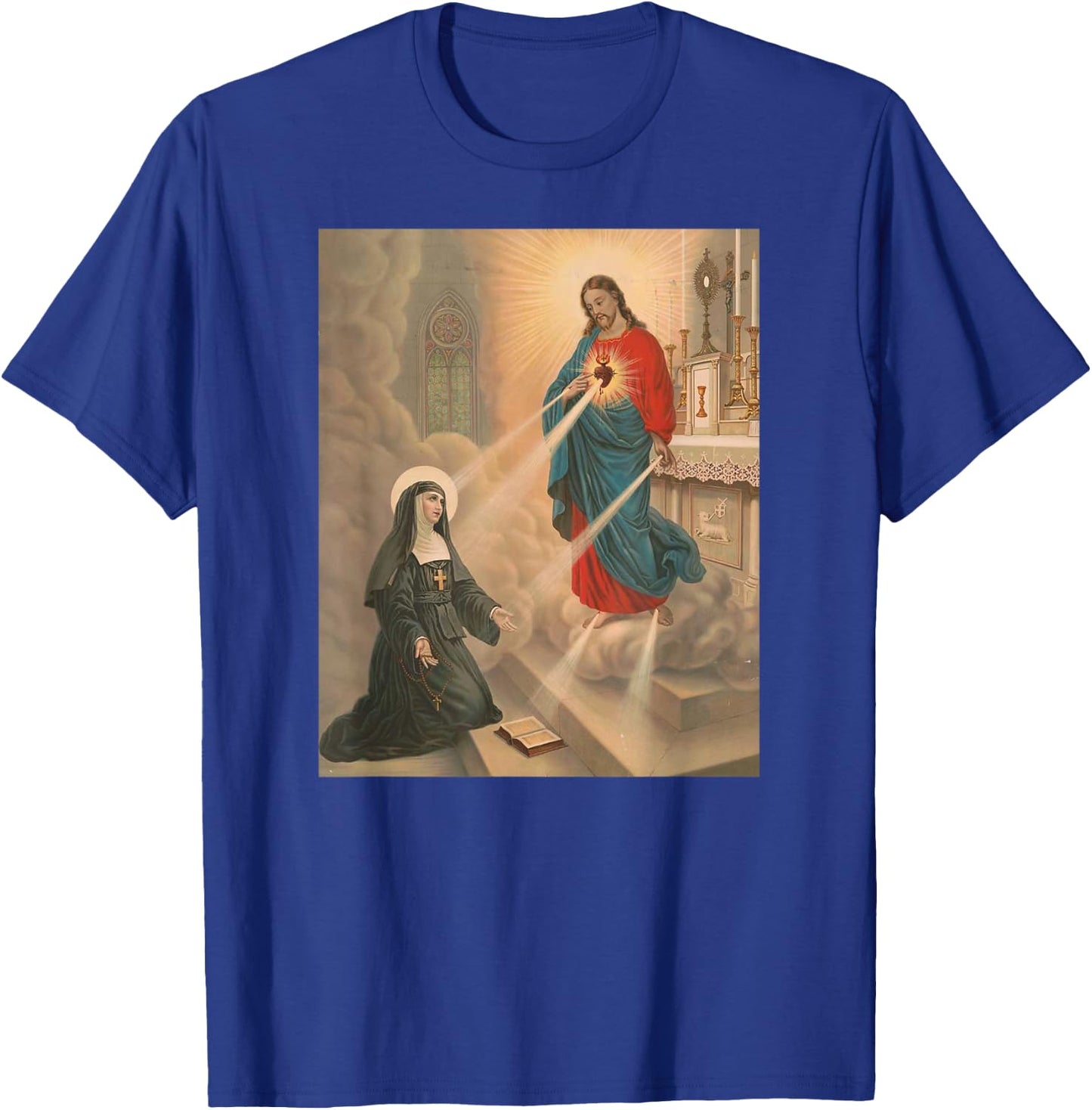 Saint Margaret Mary Alacoque T-Shirt - T-Shirt | Royal