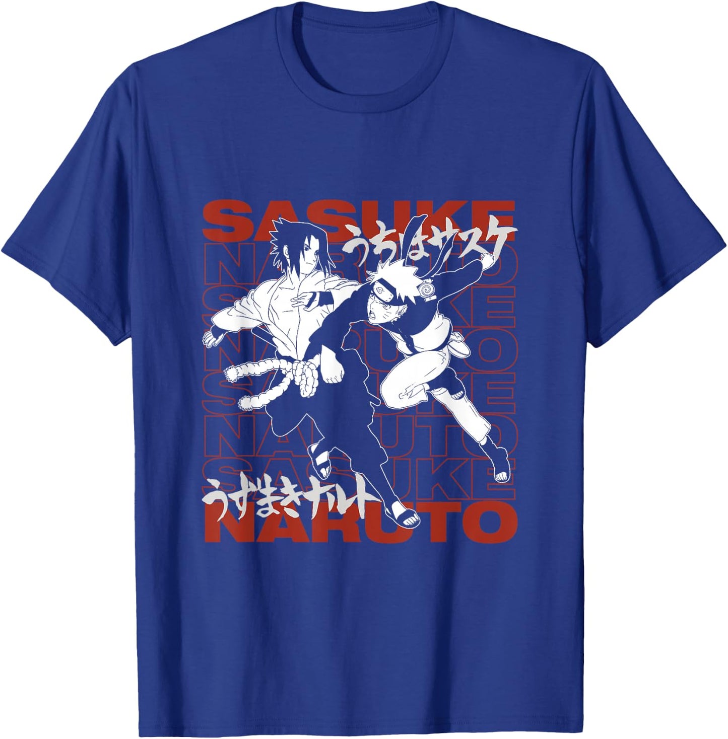 Sasuke Naruto Anime Cartoon Characters T-Shirt - T-Shirt | Royal