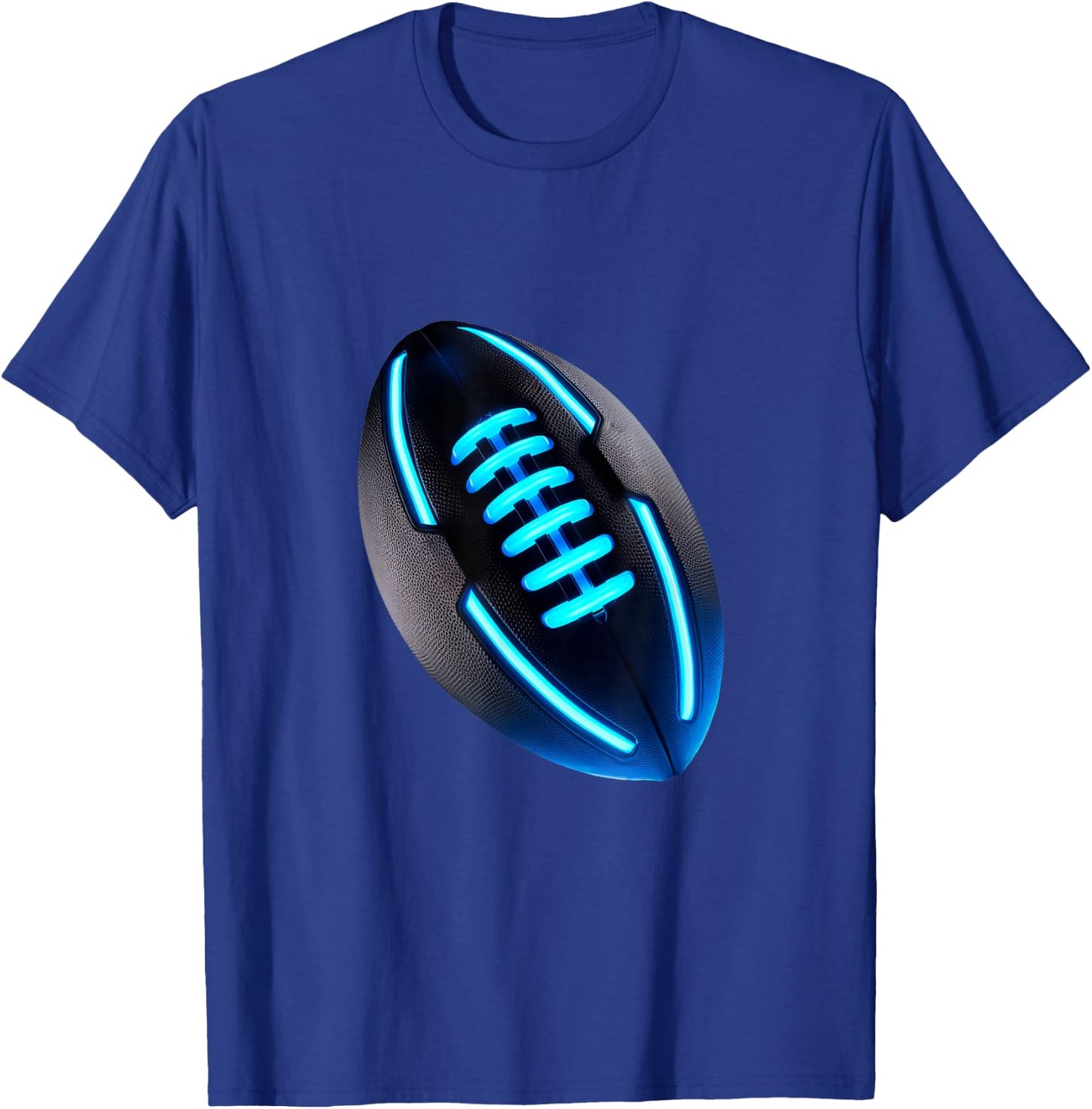 Neon Football T-Shirt - T-Shirt | Royal