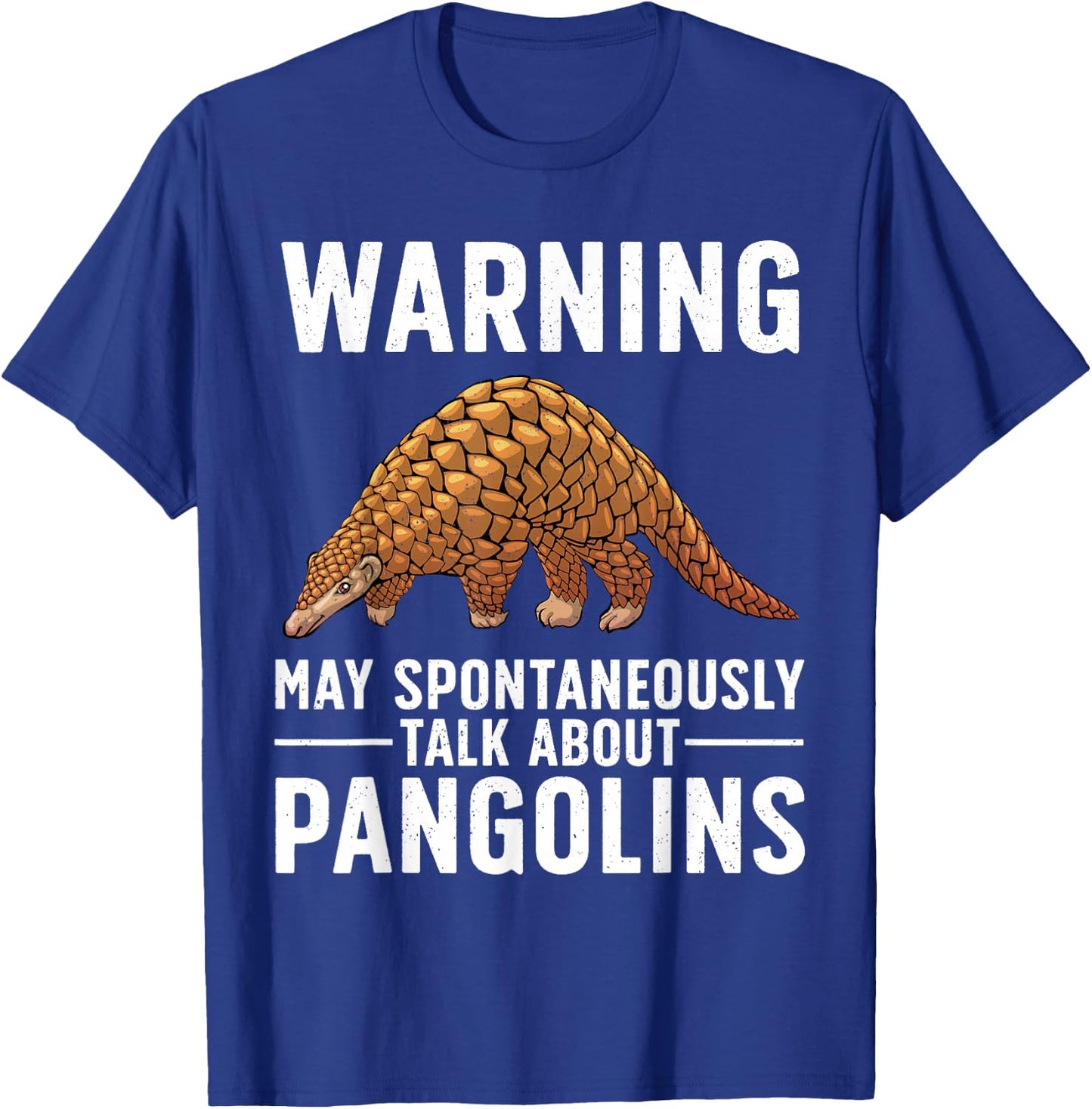 Cool Pangolin Women Save Pangolins Anteater Animal T-Shirt - T-Shirt | Royal